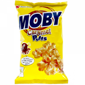 Nutri Snack -Moby - Caramel Puffs 90 gr