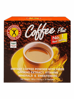 11016.png Nature Gift-Coffee Plus Instant Coffee with Giseng 10x13.5gr