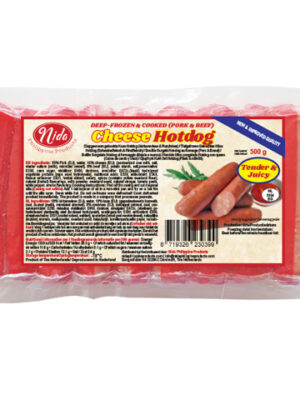 Nida Hotdog Cheese 500gr