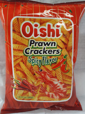 4039.jpg Oishi Prawn Crackers Spicy Flavor 90gr