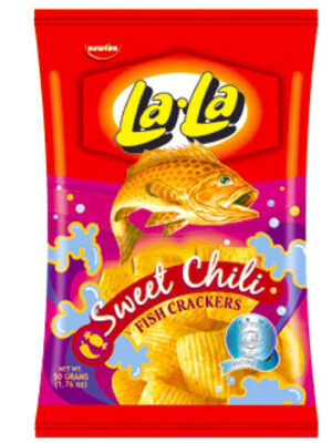 4056.jpg Lala Fish Cracker Sweet Chili 100gr