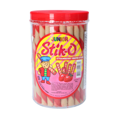 Stick-O Wafer Sticks Strawberry 380gr
