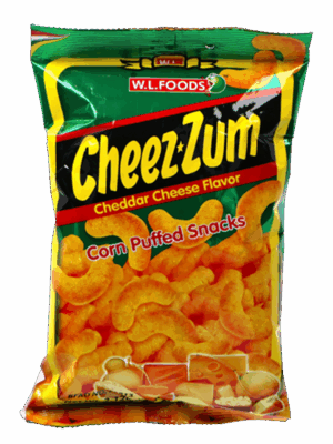 4062.png W.L. - Cheez Zum Cheddar Cheese -Corn Puff 60gr