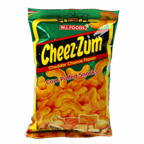 W.L. -  Cheez Zum Cheddar Cheese -Corn Puff  60gr