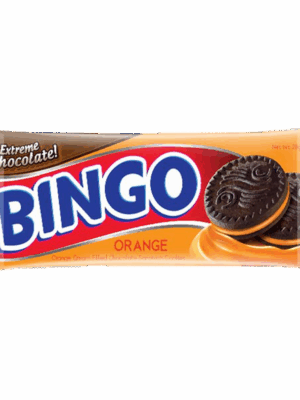 Bingo Orange Sandwich Cookies 10 x 28Gr