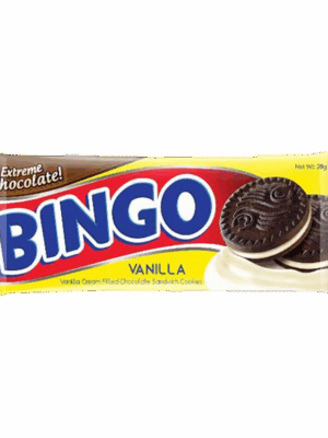 Bingo Vanilla Sandwich Cookies 10 x 28Gr