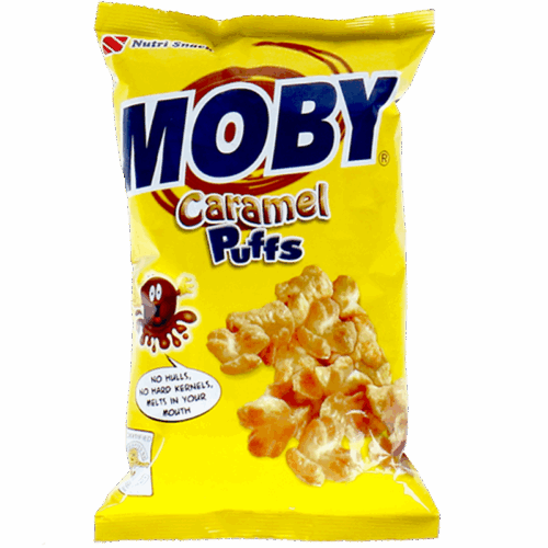 Nutri Snack -Moby - Caramel Puffs 60 gr