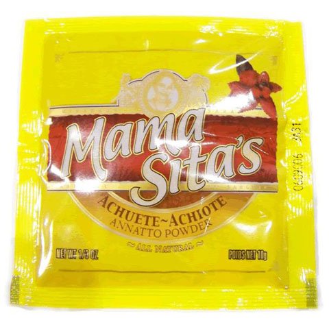 Mama Sita's Achuete Achiote Annatto Powder 10gr