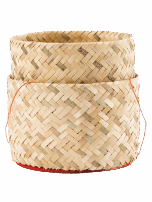 Bamboo sticky rice box 13 cm