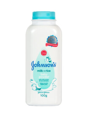 533.jpg Johnsons Baby Powder Milk & Rice Blue 100Gr.
