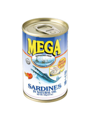 6513.jpg Mega Sardines in Natural oil 155gr