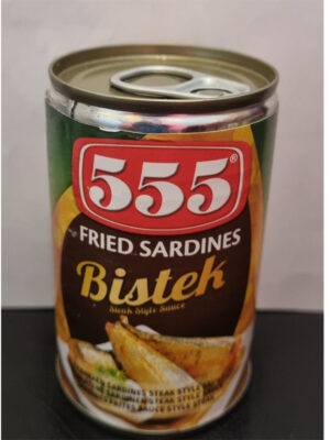 6555.jpg 555 Fried Sardines Bistek 155Gr
