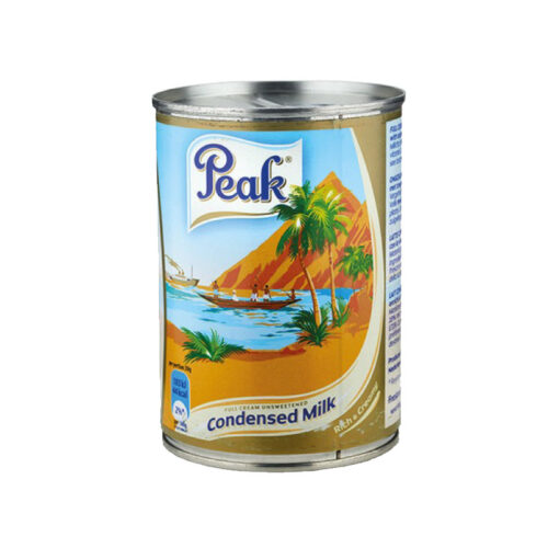 Peak Condensed Unsweetened milk 410 gr