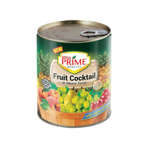 Mega Prime Quality Fruitcocktail can 850gr