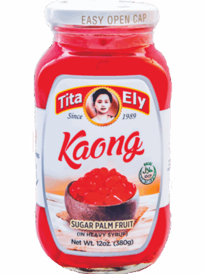 Tita Ely Fruits Kaong Red 340gr