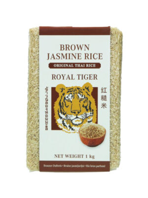 7028.jpg Royal Tiger Brown Jasmine Rice 1Kg