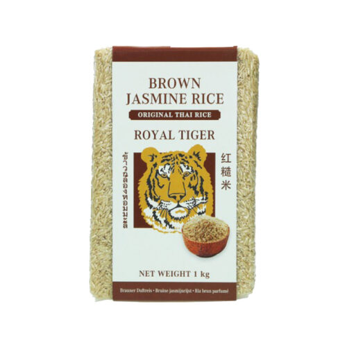 Royal Tiger Brown Jasmine Rice 1Kg