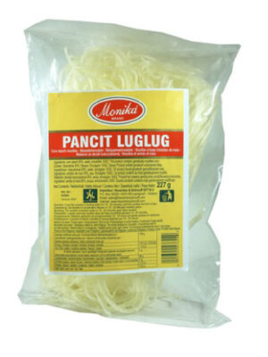 7505.jpg Monika Pancit Luglug Maiszetmeelnoedels 227 Gr