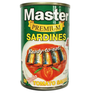 Master Sardines Green in Tomato sauce Premium 155gr